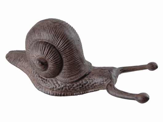 Tire botte statuette en fonte - Gros escargot