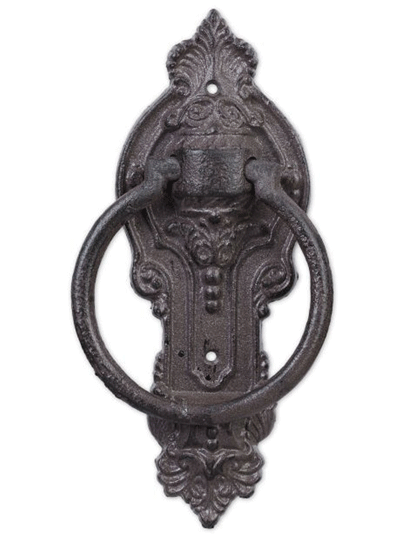 Heurtoir anneau de porte style antique