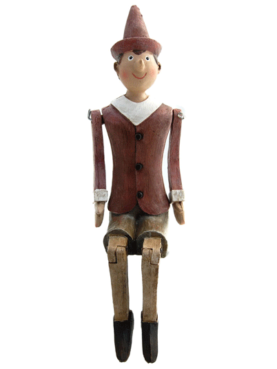 Petit personnage bras articulés - Pinocchio