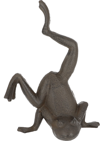 Statue grenouille bloque porte en fonte - GM