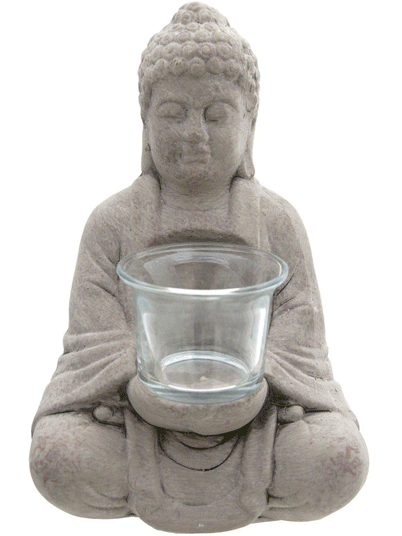 Bouddha porte-bougie - Méditation & Zénitude