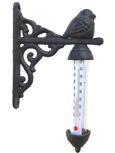 Thermomètre extérieur pour le jardin - Oisillon