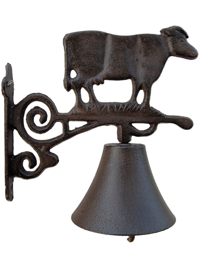 Cloche de maison animaux de la ferme - Vache
