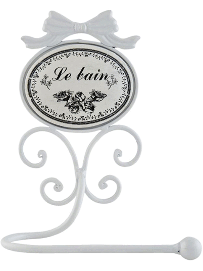 Porte rouleau mural papier toilette - Le bain