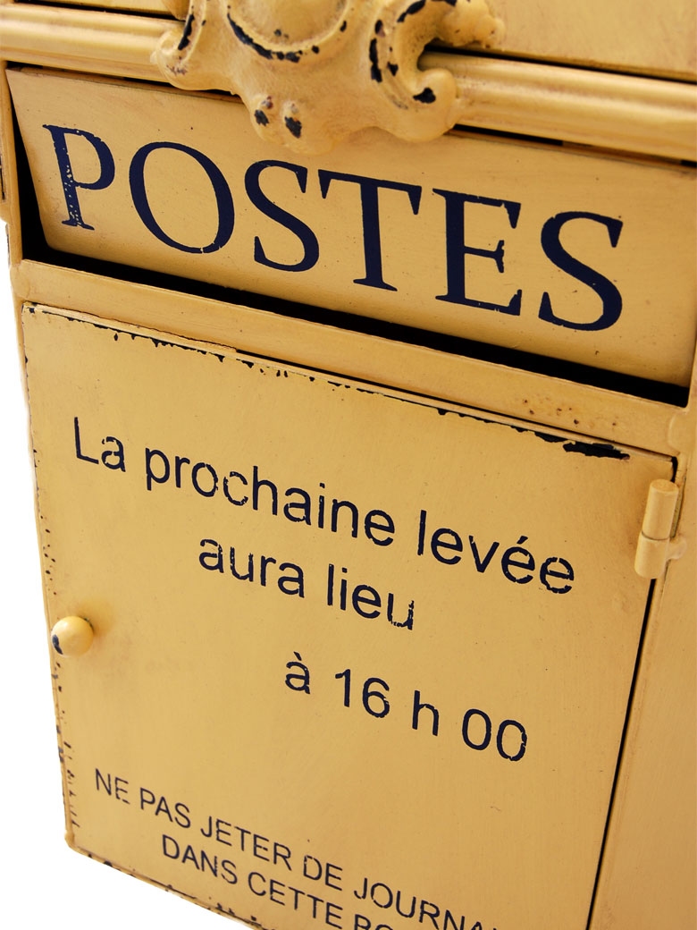 Boîte à clés ou courrier murale antique - Postes [Prix Bas]