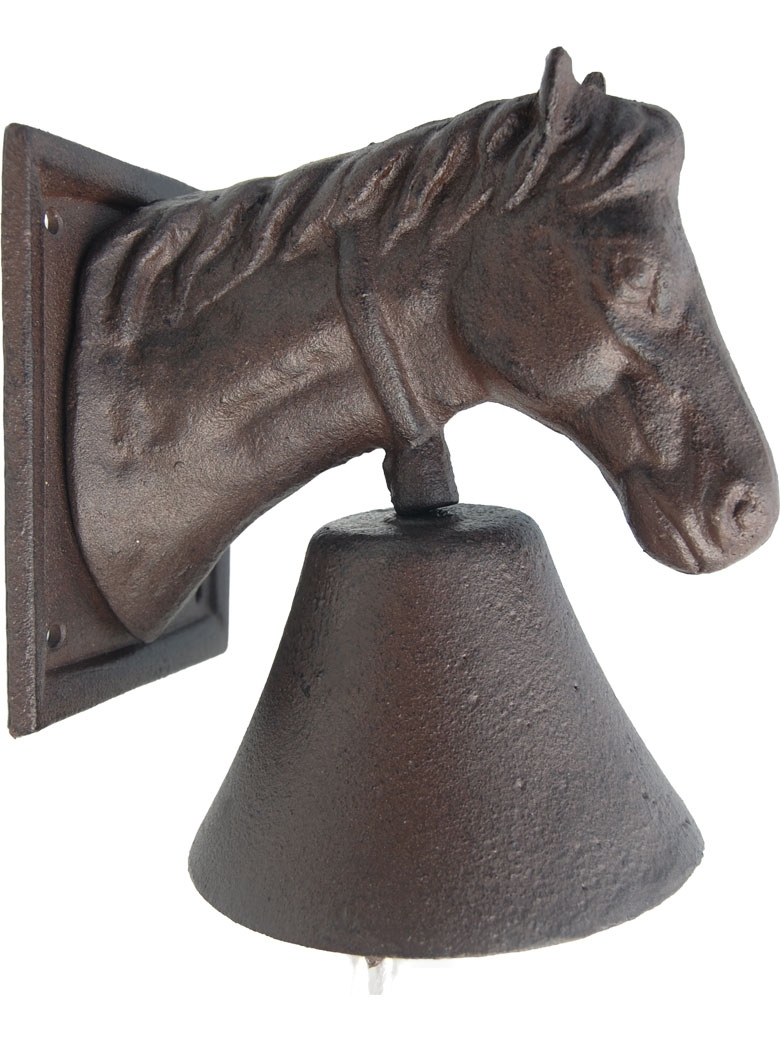 Cloche de porte murale tête de cheval [Prix Bas]