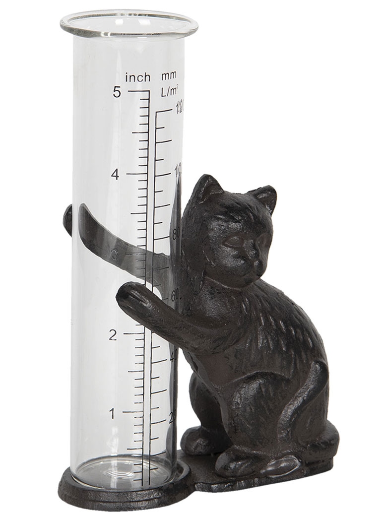 Statuette déco Chat fonte 12x8x7cm