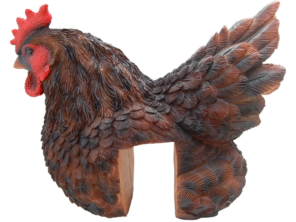 Poule Marans décorative accroche barrière [Prix Bas]