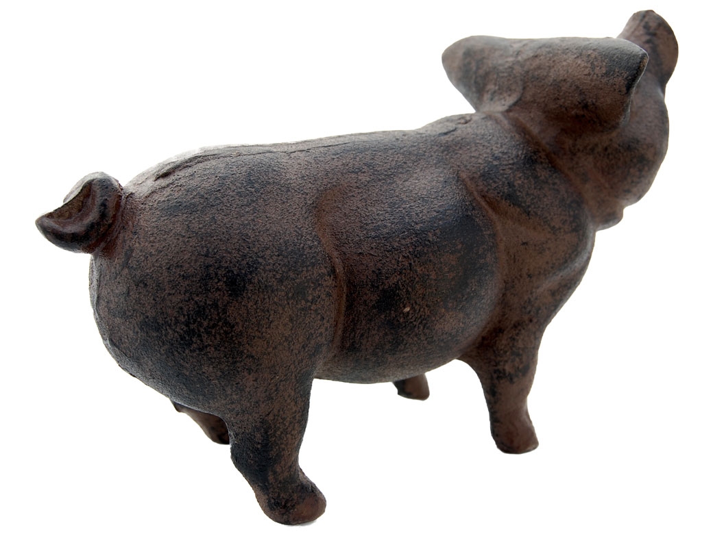 AJW-Statue de jardin cochon balançoire à suspendre Décoration d'extérieur  amusante Noir[404] - Cdiscount Maison