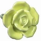 Bouton de porte ou tiroir céramique - Fleur