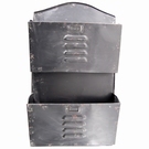 Porte journaux mural fer style industriel Porte journaux mural fer style industriel