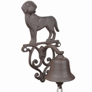 Cloche porte d'entrée motif chien - Tobby