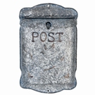 Boite aux lettres grise style rétro - Post