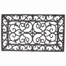 Paillasson grille en fonte de jardin - Antique