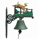 Cloche de porte en fonte - Saut de Brocard 