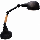 Lampe de bureau articulée style industriel