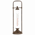 Thermomètre de jardin à poser en fer - H43 cm 