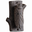 Heurtoir de porte - Tronc d'arbre & Cigale 