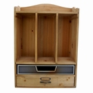 Meuble range courrier mural - Bois & Métal