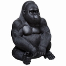 Statue Gorille assis de décoration GM - H46 cm