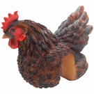 Poule Marans décorative accroche barrière 