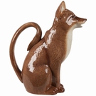 Carafe de table en dolomite - Renard assis 