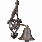 Carillon cloche suspendue marron - Dalmatien