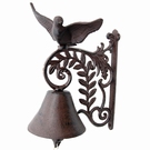 Cloche de porte oiseau - Feuilles d'olivier